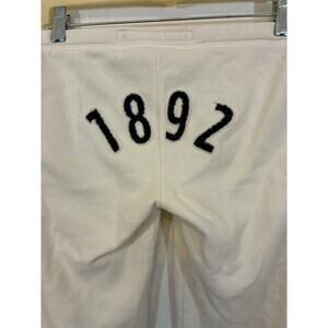 Vintage Y2K Abercrombie & Fitch 1892 Spellout Fold Over Flare Yoga Pants XL